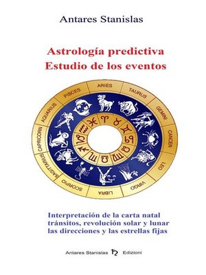 cover image of Astrología predictiva.Estudio de los eventos
